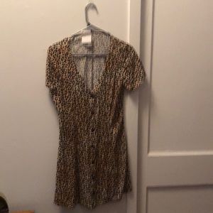 cheetah dress NWT